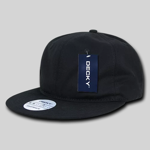 Decky 370 - 6 Panel High Profile Relaxed Cotton Snapback