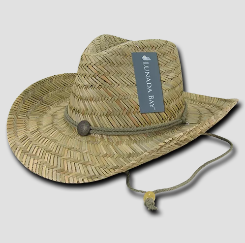 Decky 526 - Straw Cowboy Hat, Natural