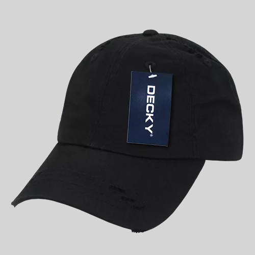 Decky 959 - 6 Panel Low Profile Relaxed Vintage Dad Hat