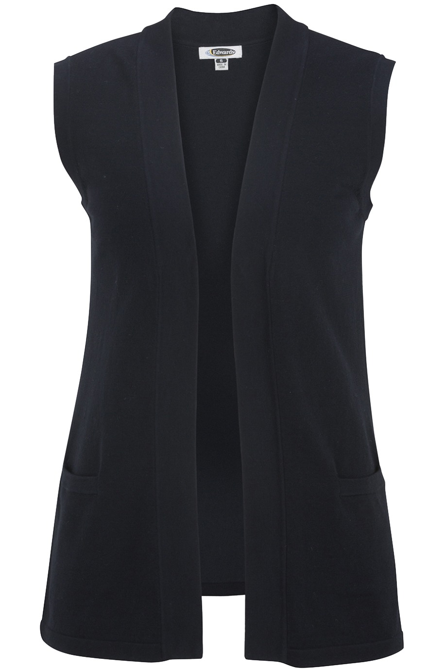 Edwards Garment 7026 - Ladies' Open Cardigan Vest