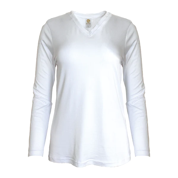 EG-PRO V253 - Velvet Jersey Women's Long Sleeve Tee Shirt