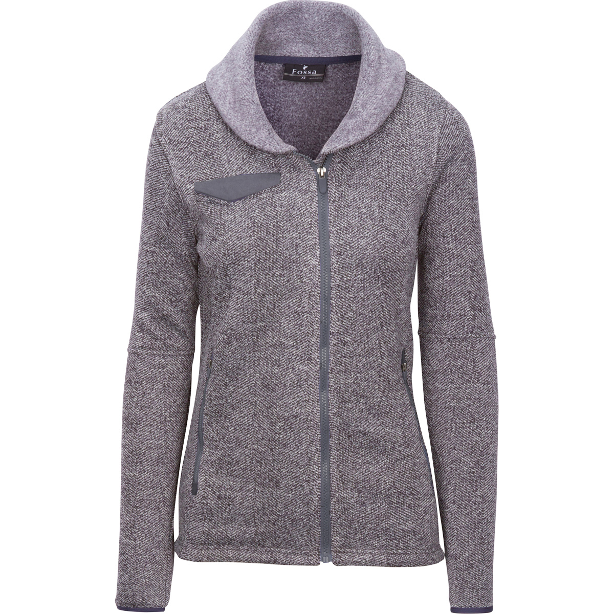 Fossa Apparel 3728 - Ladies Kentfield Sweater Fleece Jacket
