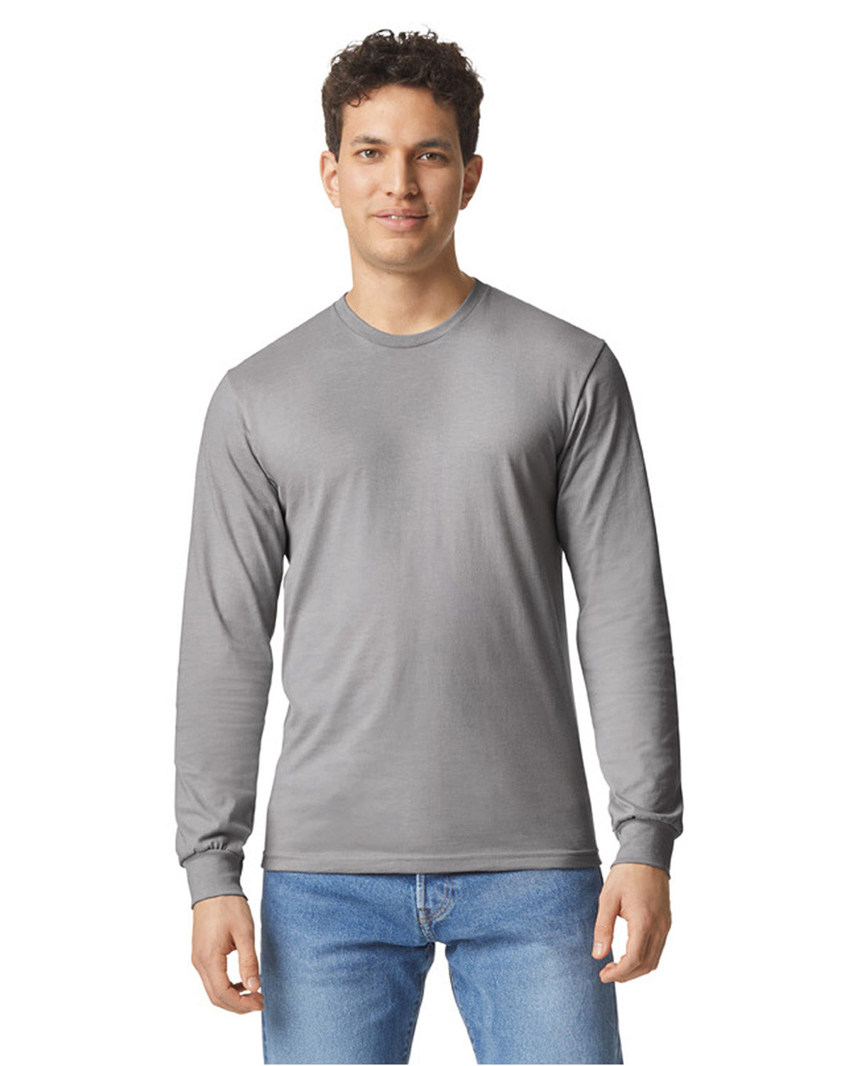 Gildan 67400 - Unisex Softstyle CVC Long Sleeve T-Shirt
