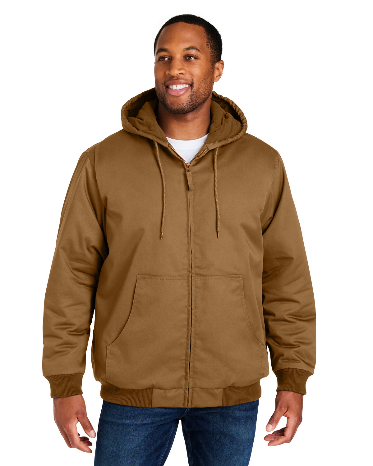 Harriton M722 - Unisex ClimaBloc® Heavyweight Hooded Full-Zip Jacket