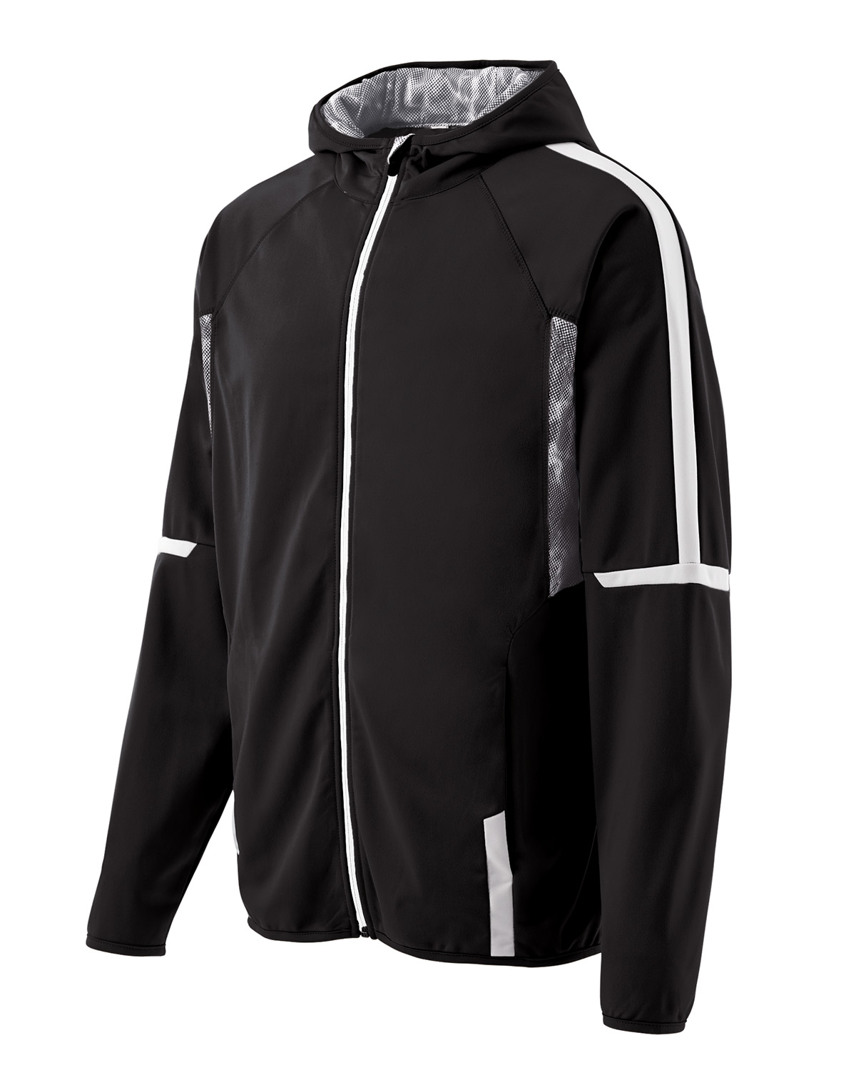Holloway 229151 - Adult Polyester Full Zip Hooded Fortitude Jacket