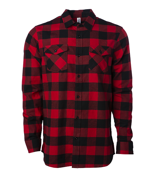 Independent Trading Co. EXP50F - Men's Flannel Shirt $26.98 - Woven ...