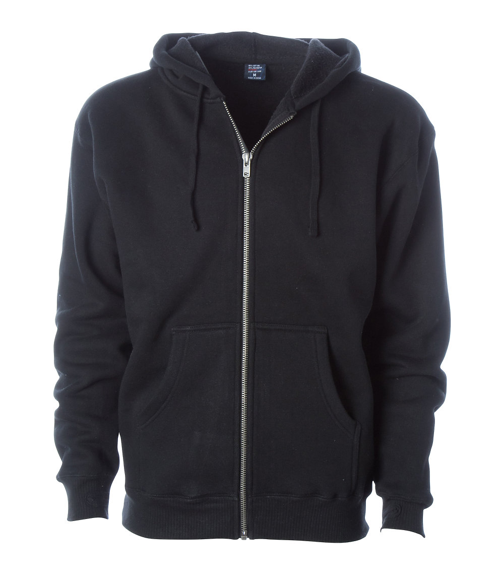 Independent Trading Co. IND6000Z - Super Heavyweight Zip Hooded ...