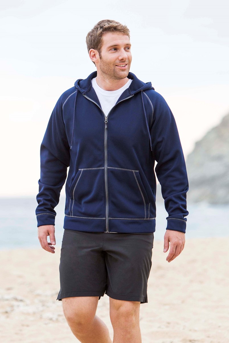 Landway 2880N - Competition Hooded Tech Full-Zip Sweatershirt