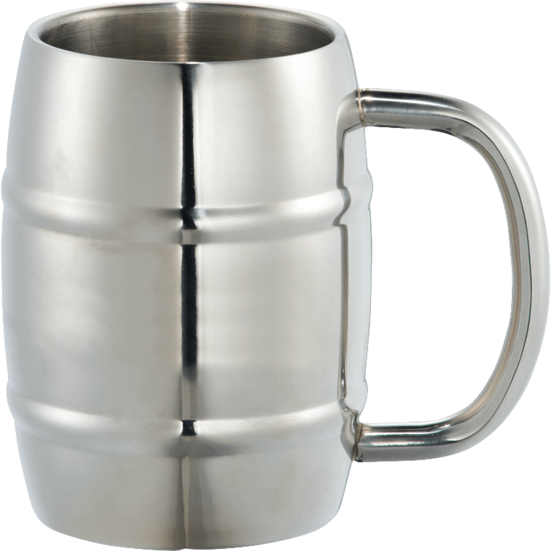 LEEDS 1624-38 - Growl Stainless Barrel Mug 14oz