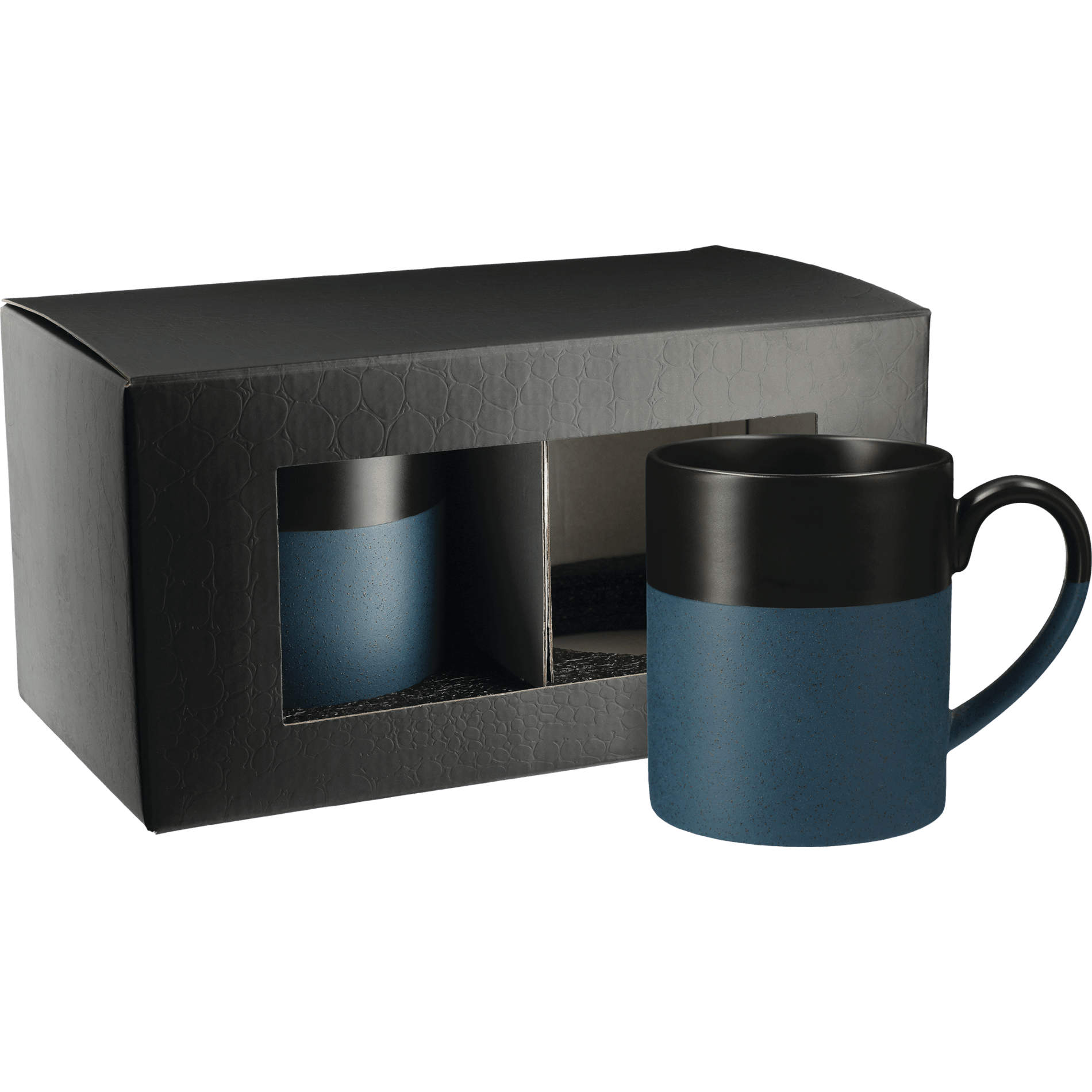 LEEDS 1628-07 - Otis Ceramic Mug 2 in 1 Gift Set