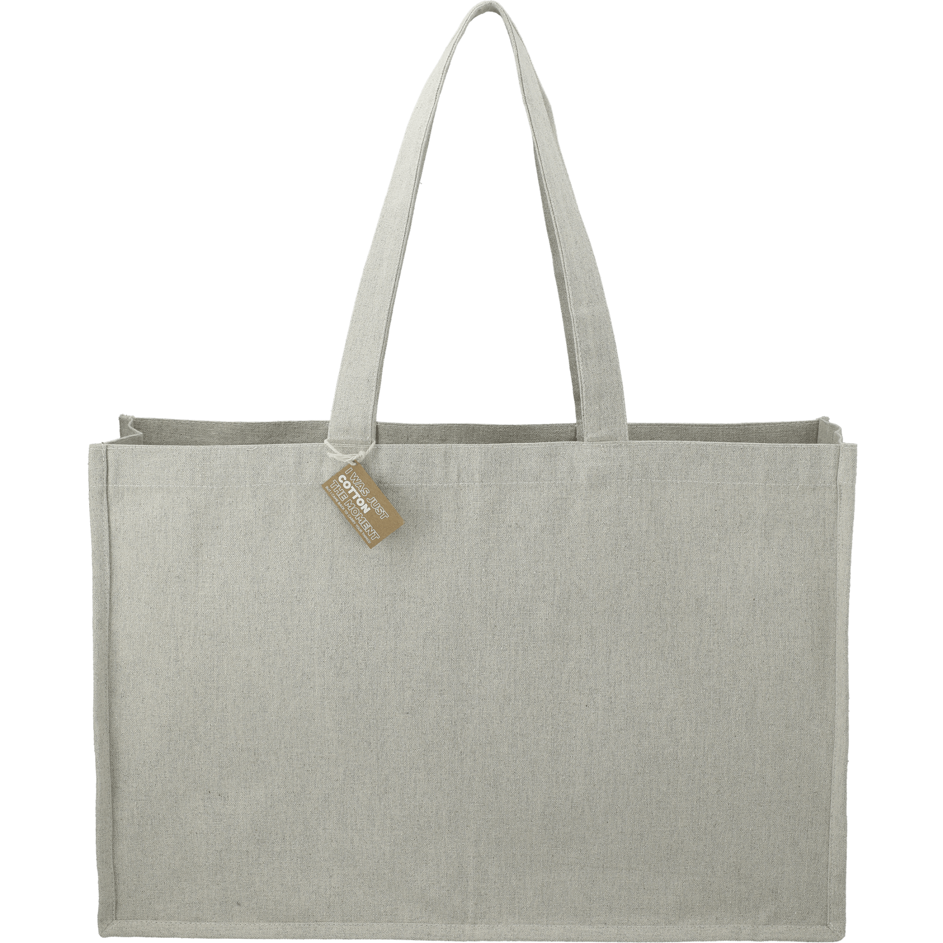 LEEDS 7901-12 - Repose 10oz Recycled Cotton Shoulder Tote