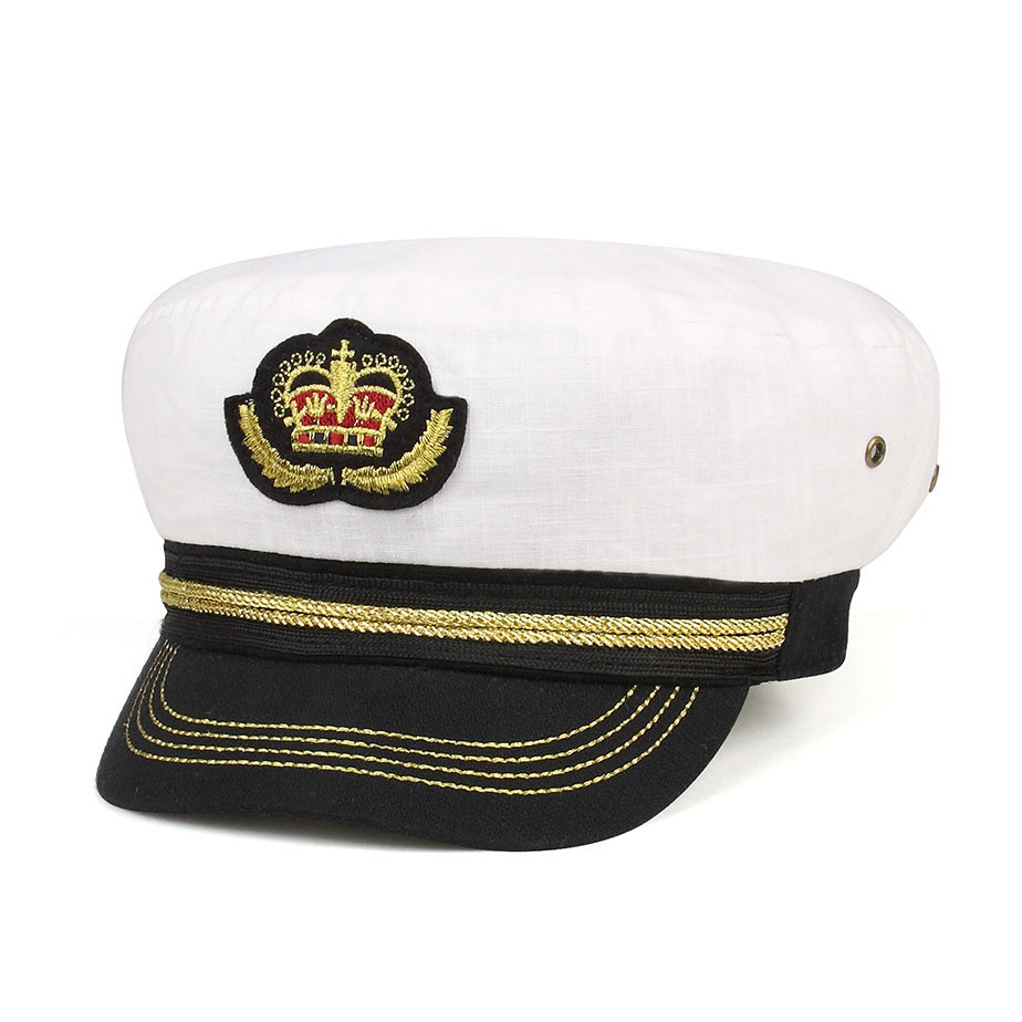Mega Cap 2143 - Linen Captain Hat