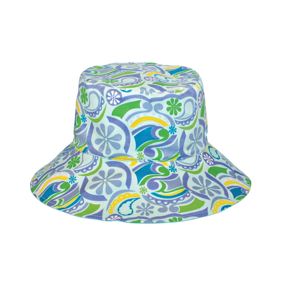 Mega Cap 6556 - Ladies' Floral Reversible Bucket Hat