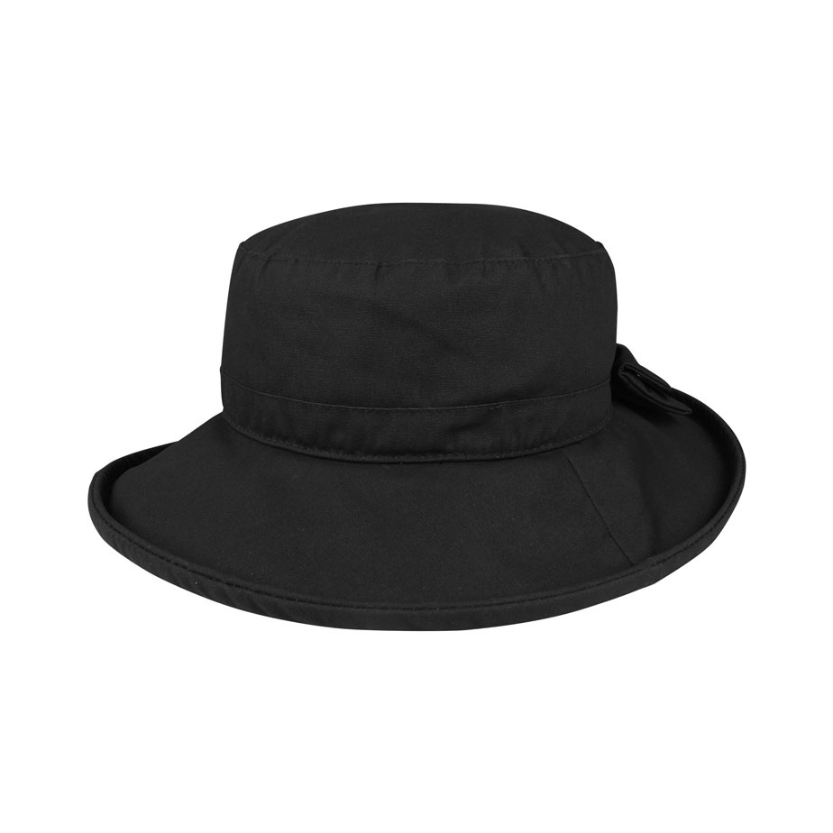 Mega Cap J9704 - Juniper Waxed Cotton Canvas Ladies' Wide Brim Bucket Hat