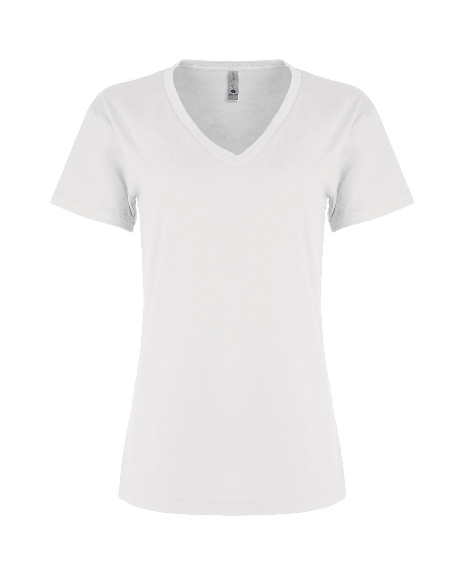 Next Level - 3940 - Women's Fine Jersey Relaxed V T-Shirt
