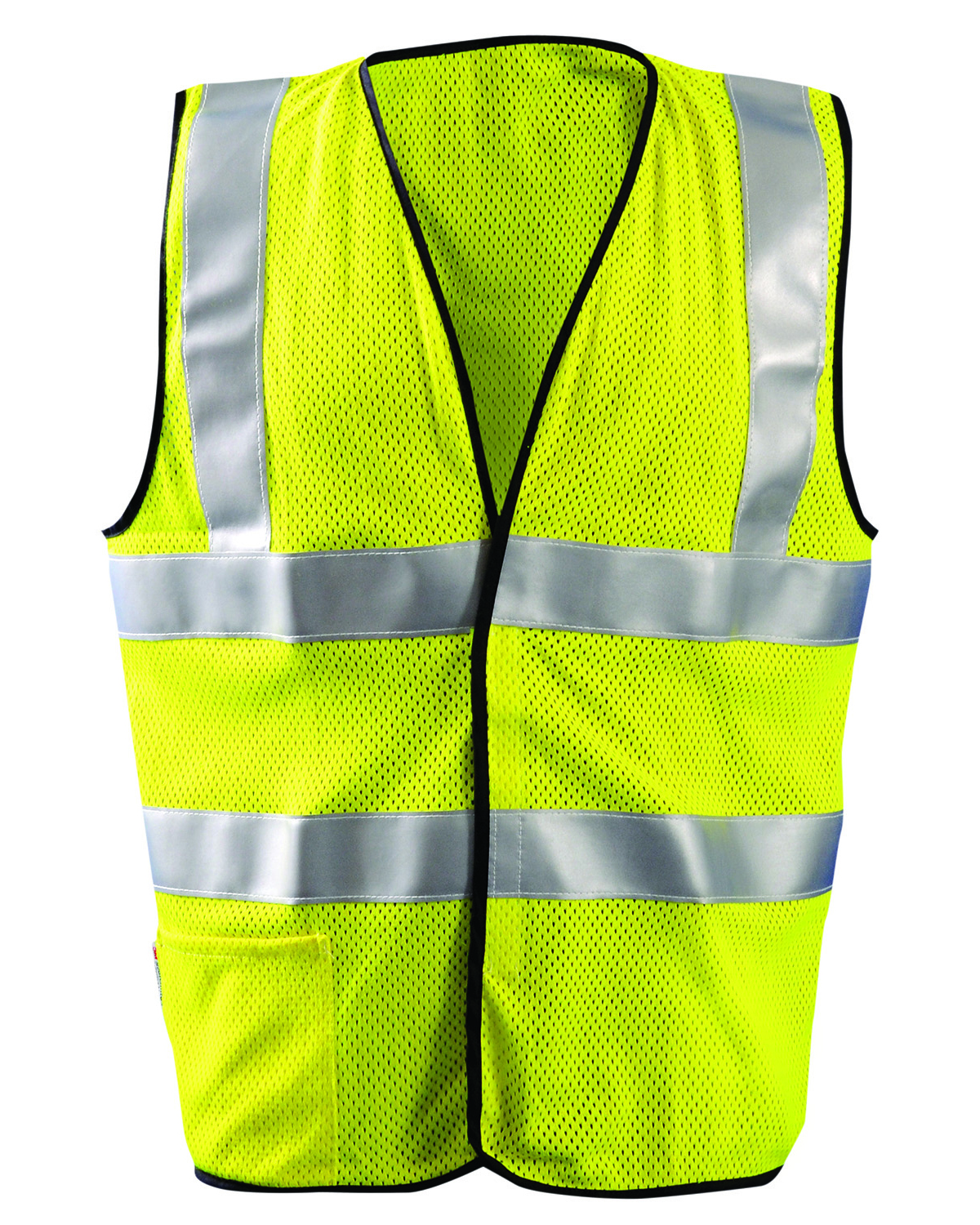 OccuNomix LUXSSFC - Men's Premium Flame Resistant Dual Stripe HRC1 Mesh Vest