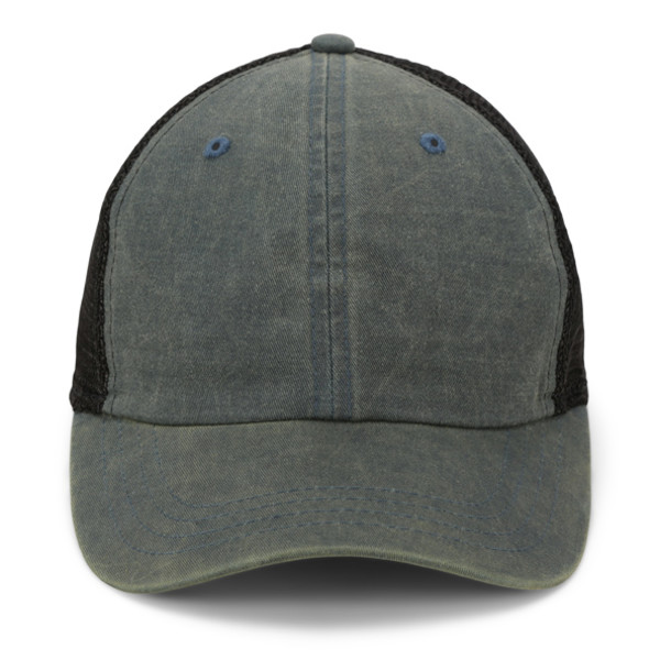 Paramount Headwear I-802 - Pigment Washed Soft Mesh Back Cap