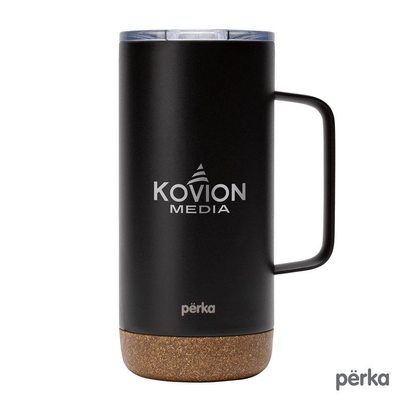 Perka® KM6417 - Kerstin 16 oz. 304 Double Wall Stainless Steel Mug
