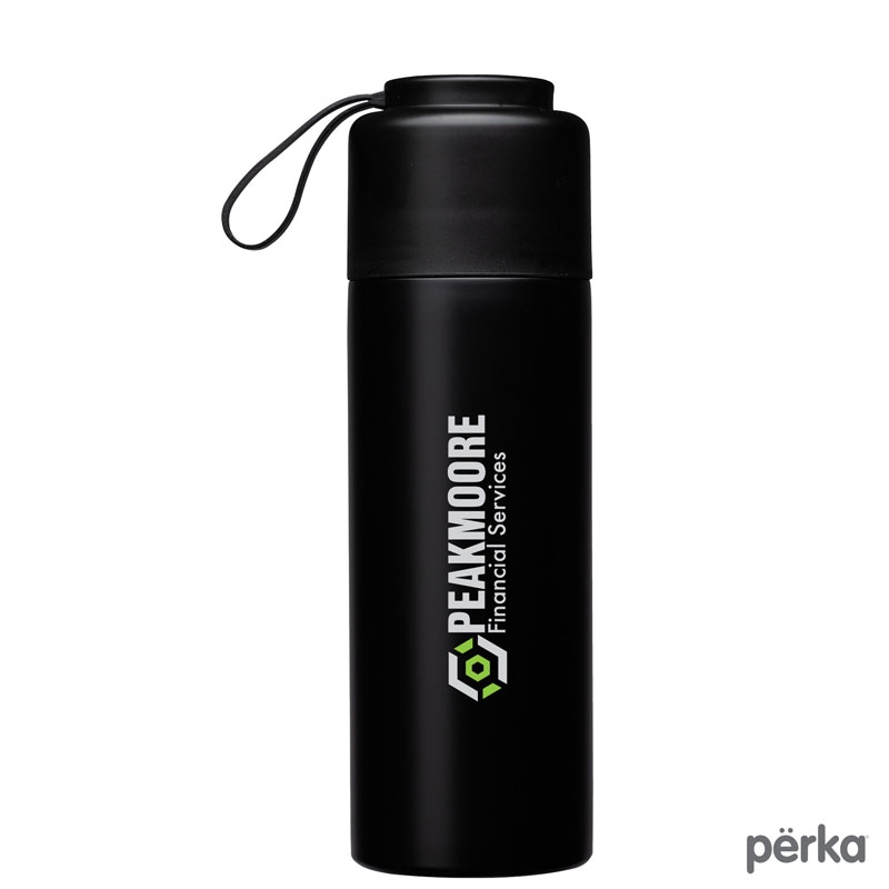 Perka® KW1517 - Brixton 17 oz. Double Wall, Stainless Steel Water Bottle