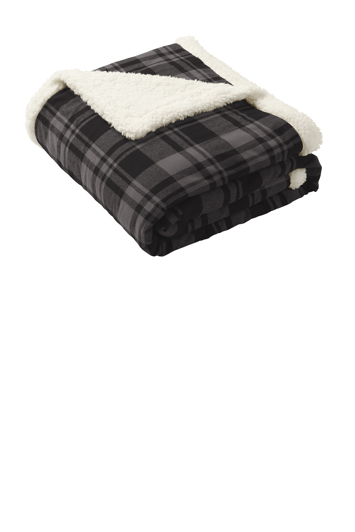 Port Authority® - BP43 - Flannel Sherpa Blanket