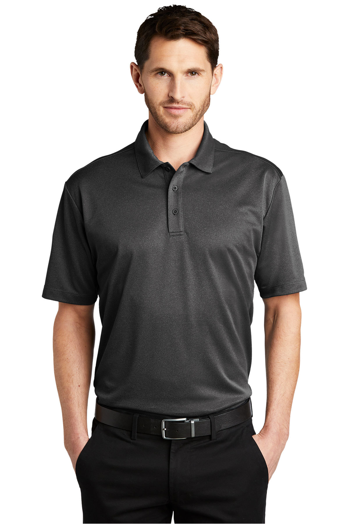 Port Authority® - K542 - Heathered Silk Touch™ Performance Polo