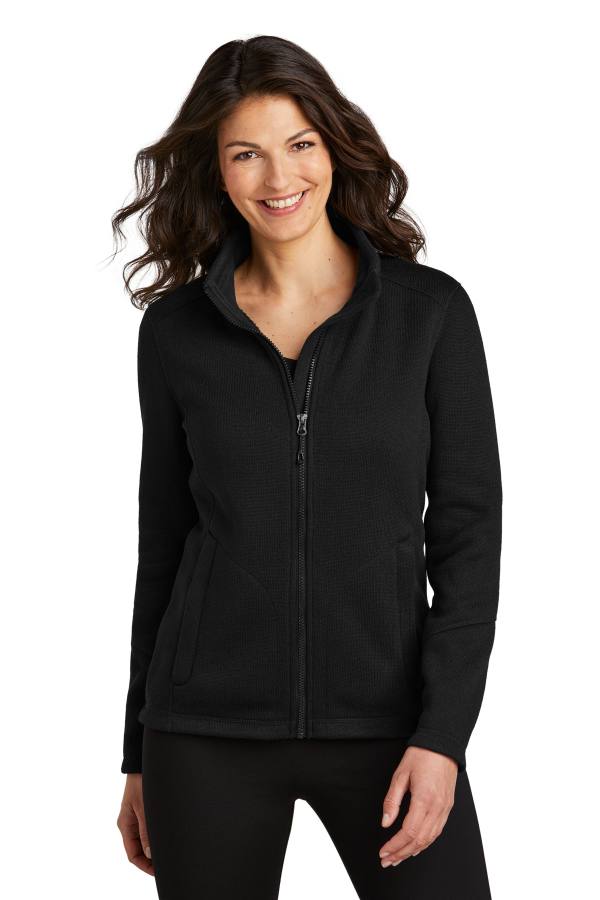 Port Authority® L428 - Ladies Arc Sweater Fleece Jacket