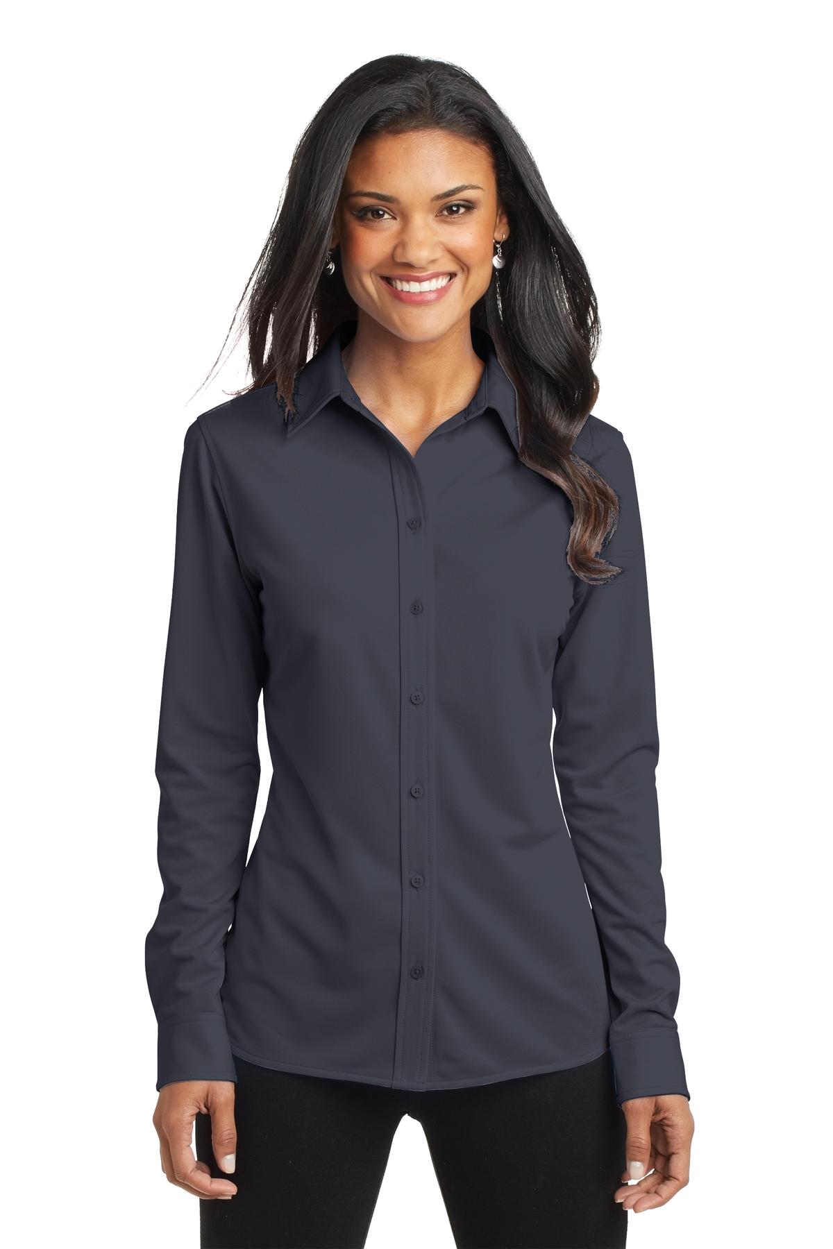 Port Authority® L570 - Ladies Dimension Knit Dress Shirt