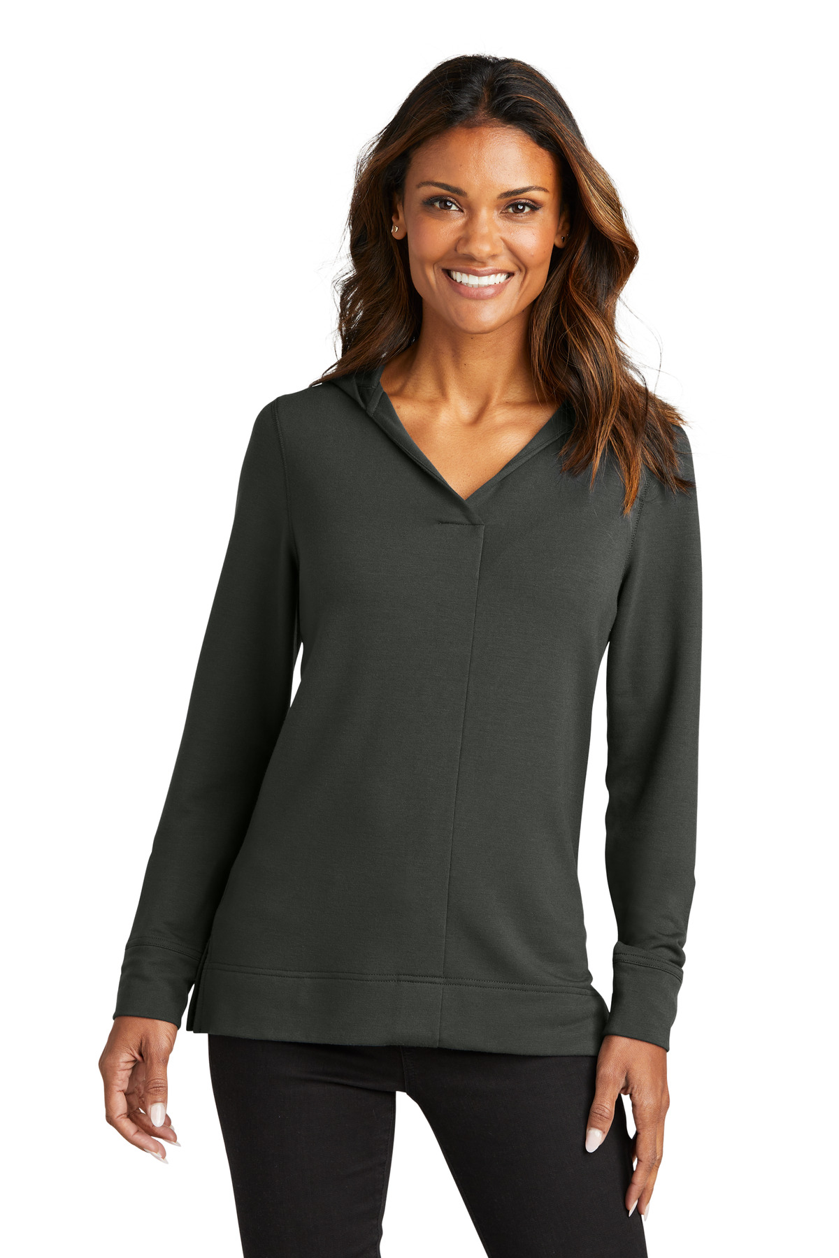 Port Authority® LK826 - Ladies Microterry Pullover Hoodie
