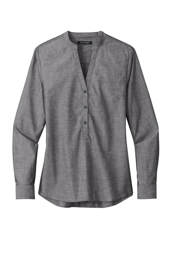 Port Authority® - LW382 Ladies Long Sleeve Chambray Easy Care Shirt