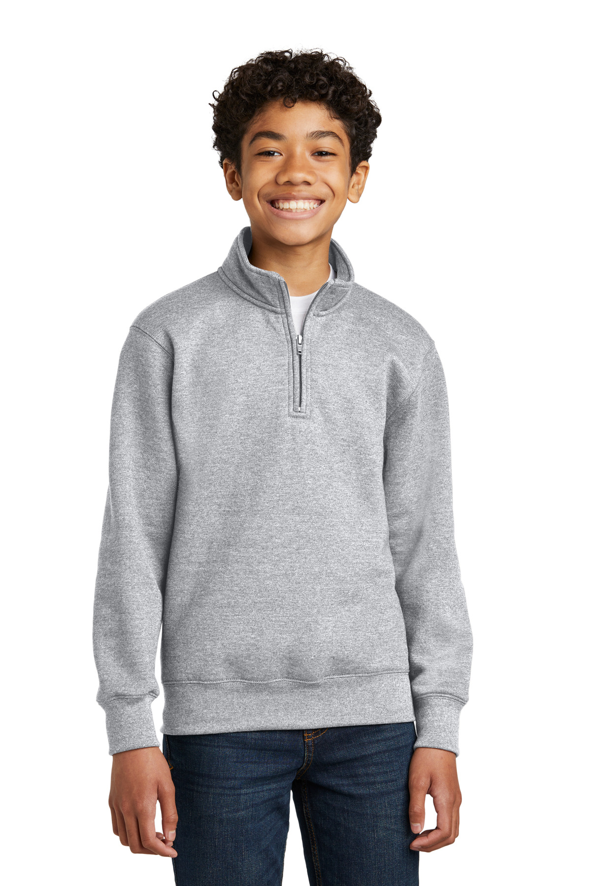 Port & Company® PC78YQ - Youth Core Fleece 1/4-Zip Pullover Sweatshirt