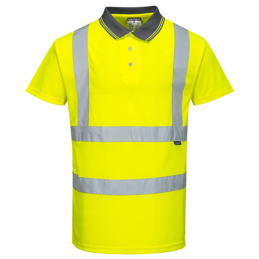 Portwest S477 - Hi-Vis Short Sleeve Polo Shirt