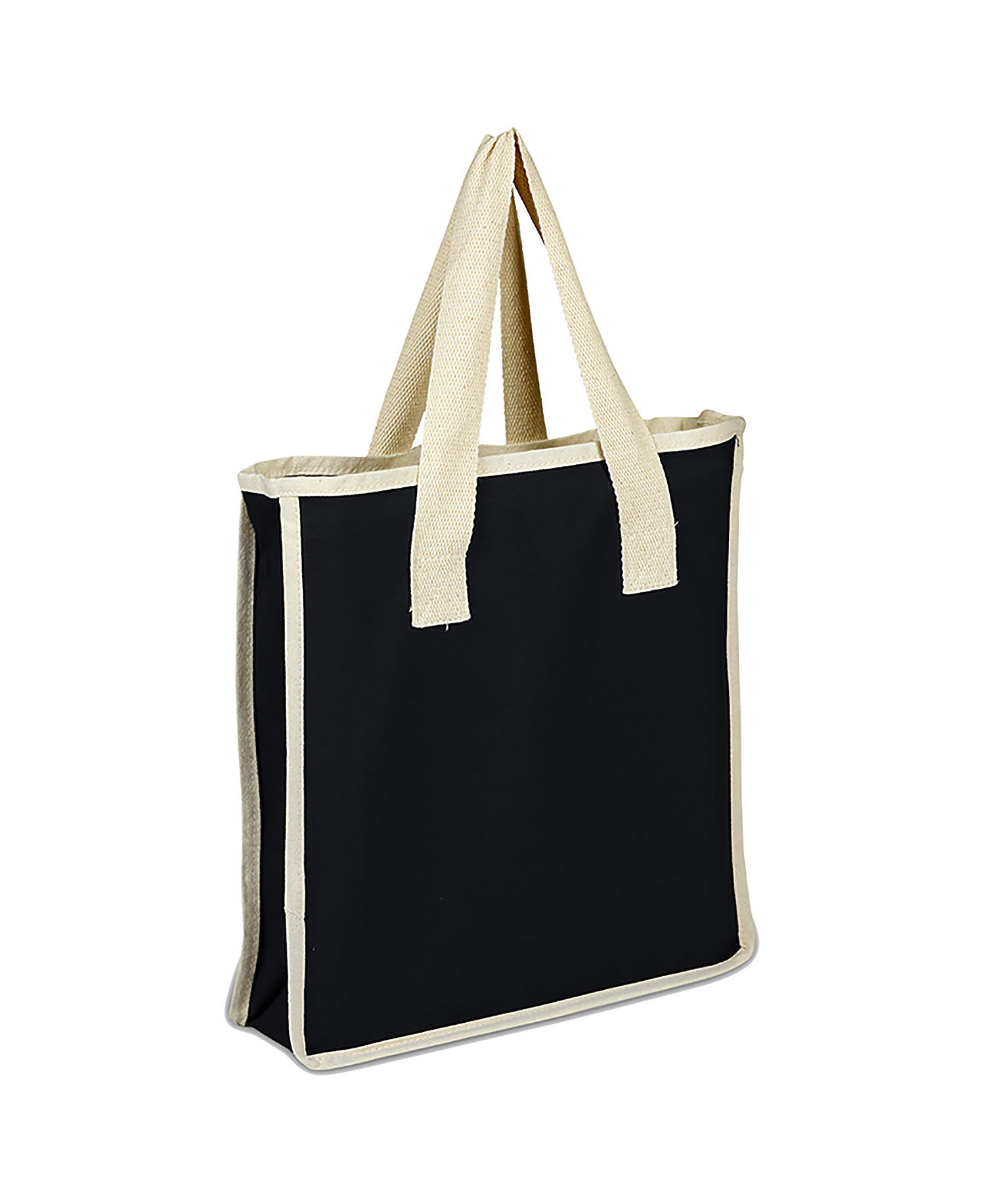 Q-Tees QTQ1617 - Colored Canvas Shopping Bag