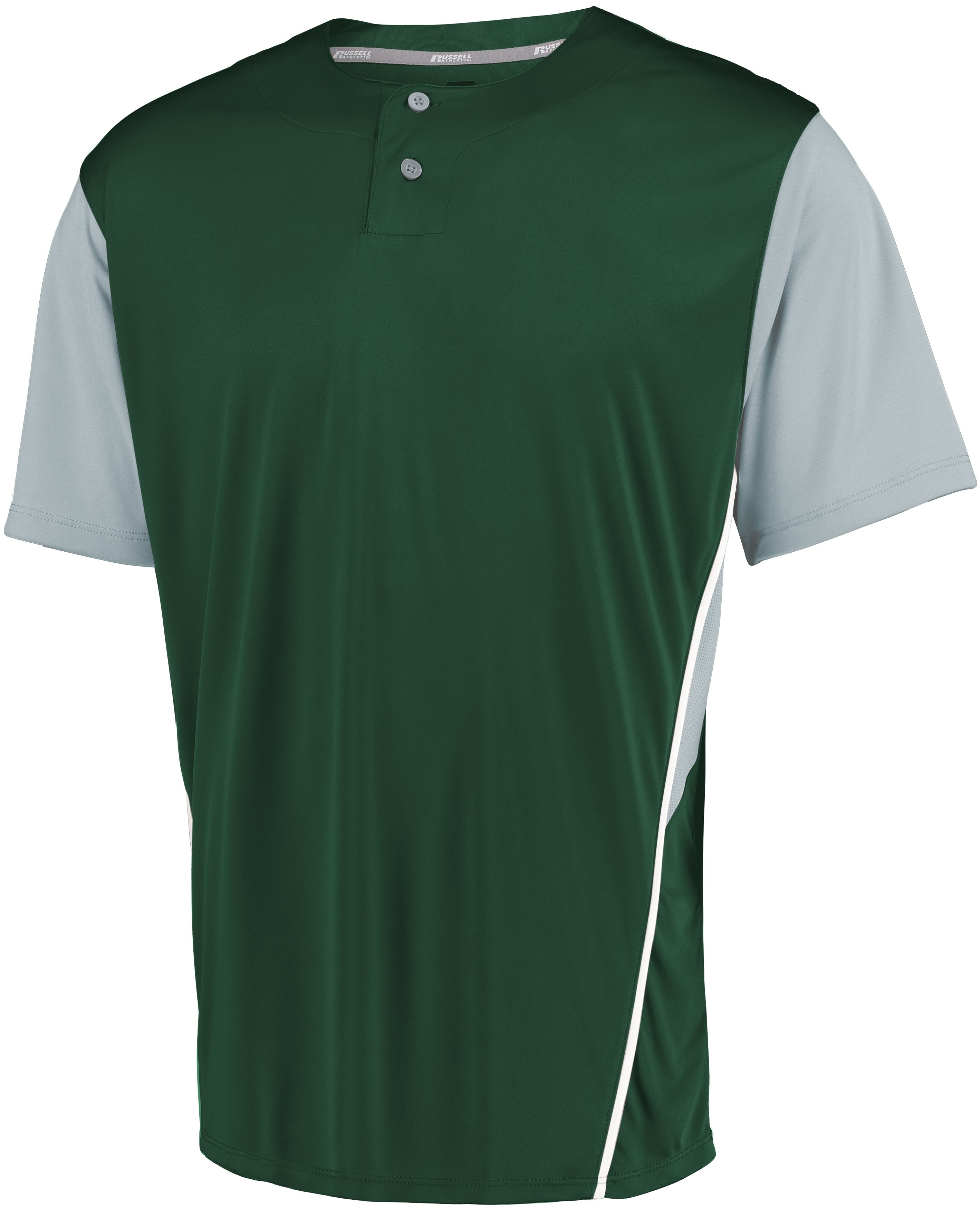 Russell Athletic 3R6X2M - Performance Two-Button Color Block Jersey