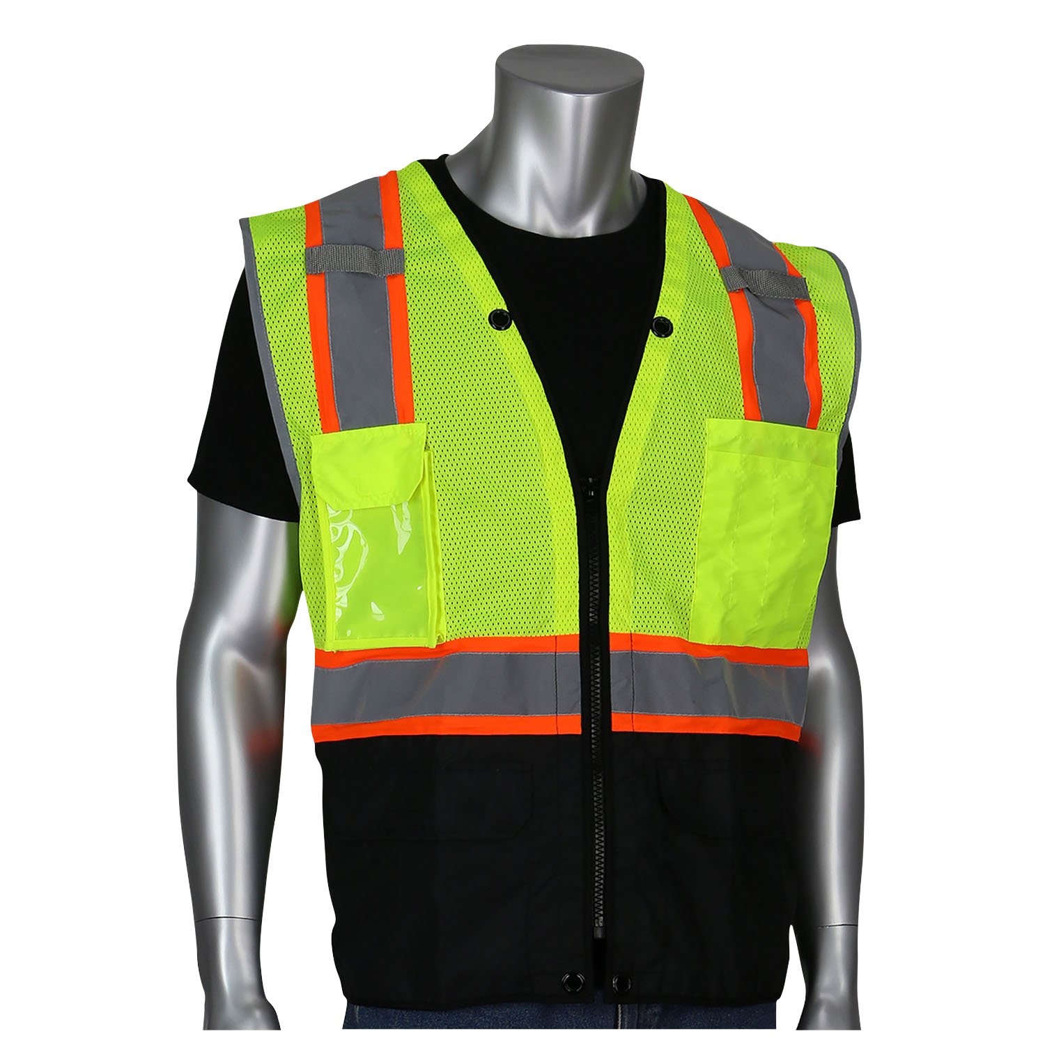 Starline HV14 - Two-Tone 11 Pocket Tech-Ready Mesh Surveyors Vest