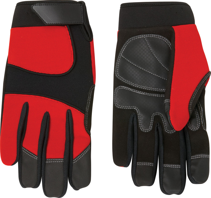 Starline WG08 - Synthetic Leather Palm Mechanic Style Glove