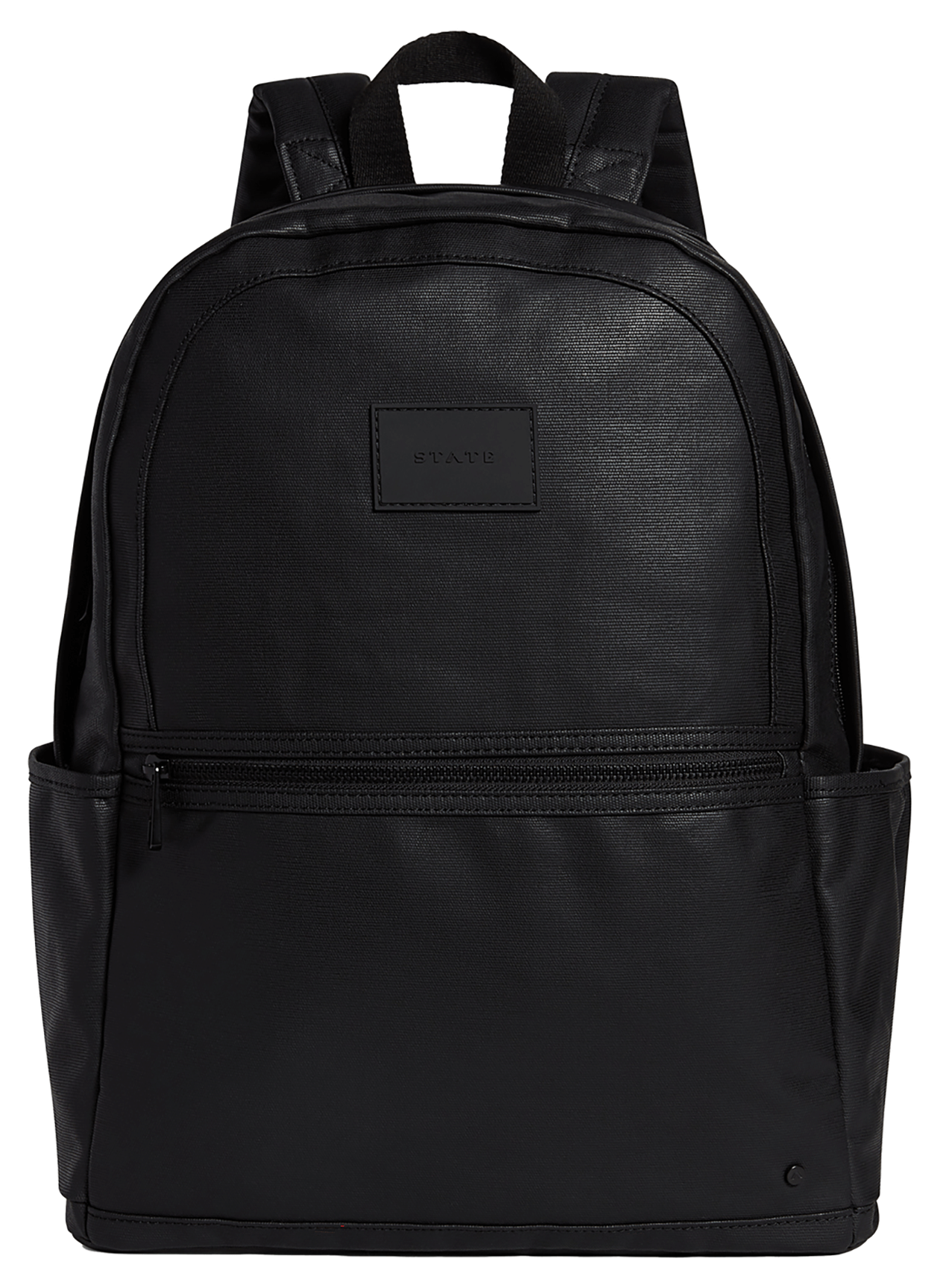 STATE Bags F2174385 - Kane Large Double Pocket Coated Canvas Backpack