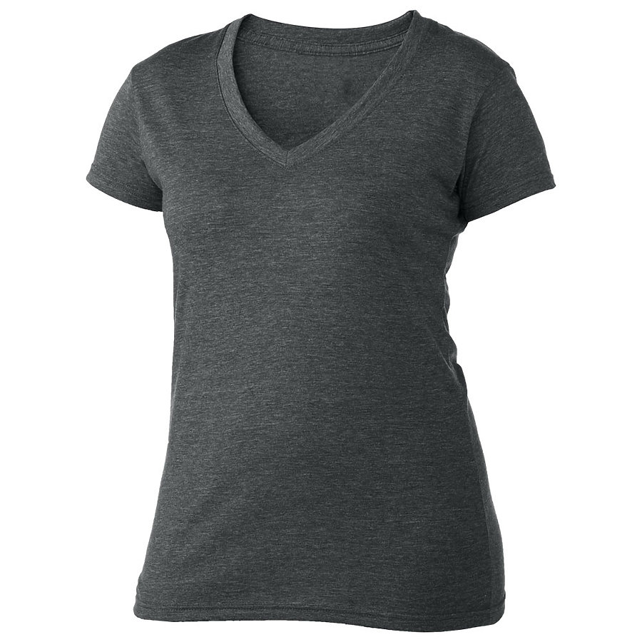 Tultex 244 - Ladies' Poly Rich Blend V Neck Tee $4.08 - T-Shirts