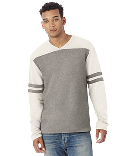 Alternative 5077BT - Men's French Terry Trainer L/S Pullover