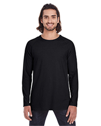 Anvil 5628 - Adult Lightweight Long & Lean Raglan Long Sleeve T-Shirt