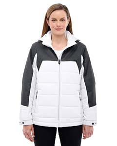 Ash City - North End 78232 - Ladies' Excursion Meridian Insulated Jacket with Melange Print