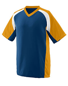 Augusta Sportswear 1536 - Youth Wicking Polyester V-Neck Short-Sleeve Jersey with Inserts