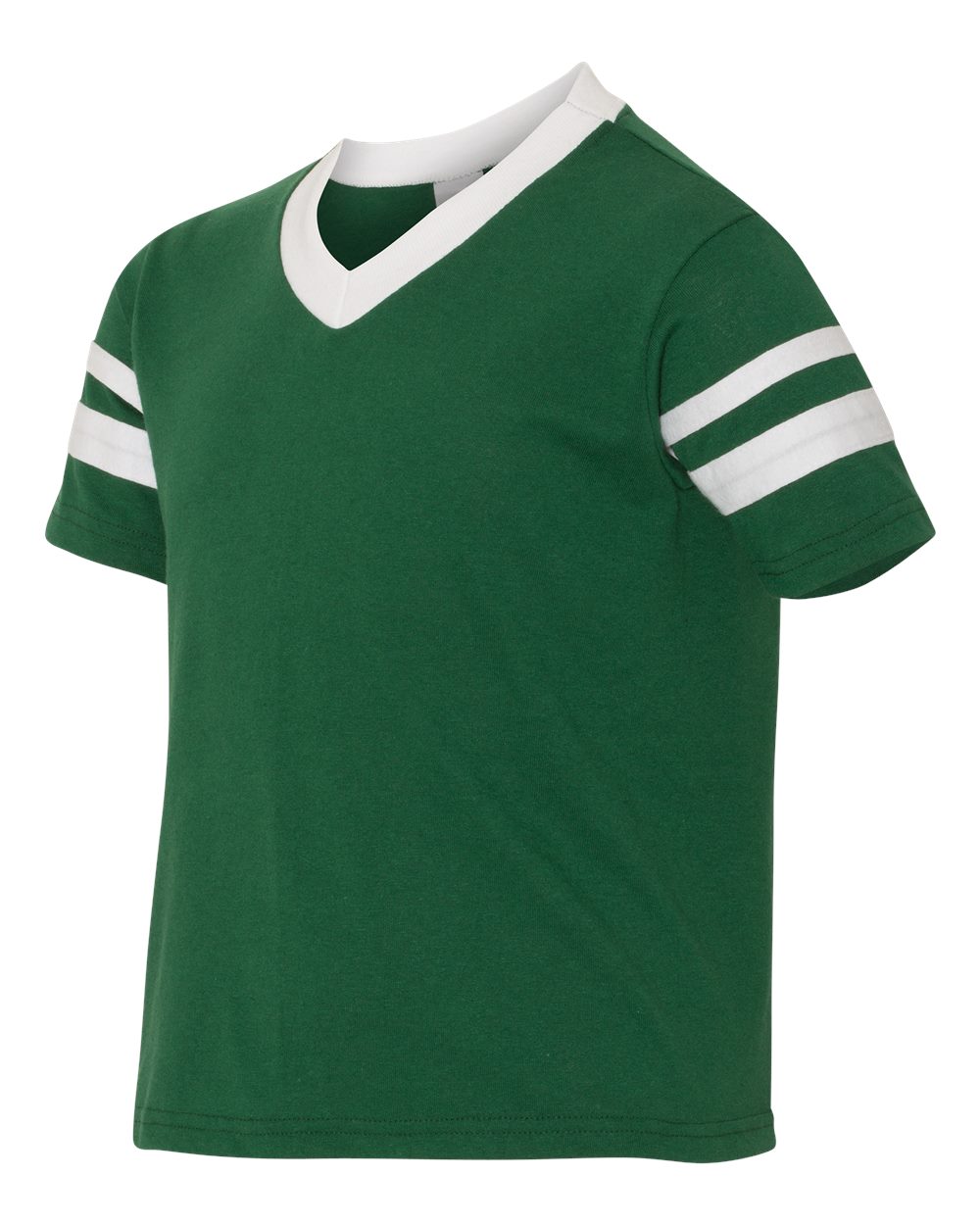 Augusta Sportswear 361 - Youth V-Neck Jersey with Striped Sleeves