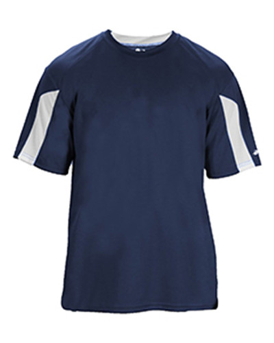 Badger 2176 - Youth Striker Performance Colorblock Short-Sleeve T-Shirt