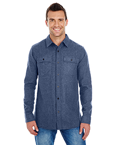 Burnside 8200 - Men's Solid Long Sleeve Flannel Shirt