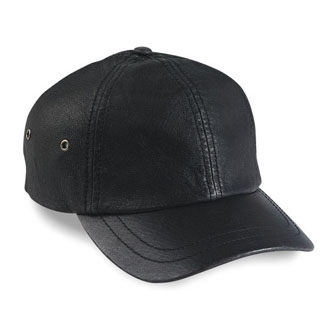 Cobra PWL-R - 6 Panel Washed Leather Relaxed Cap
