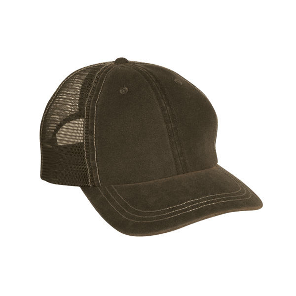 Cobra WC-M - 6 Panel Weather-Washed Cap with SOFT Mesh back
