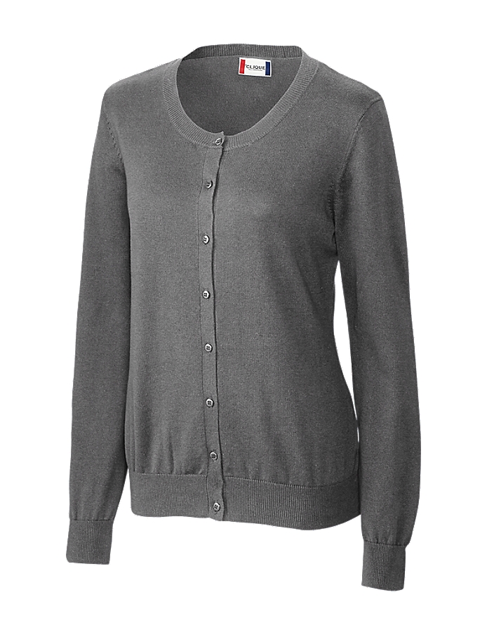 CUTTER & BUCK LQS00002 - Clique Ladies' Imatra Cardigan Sweater