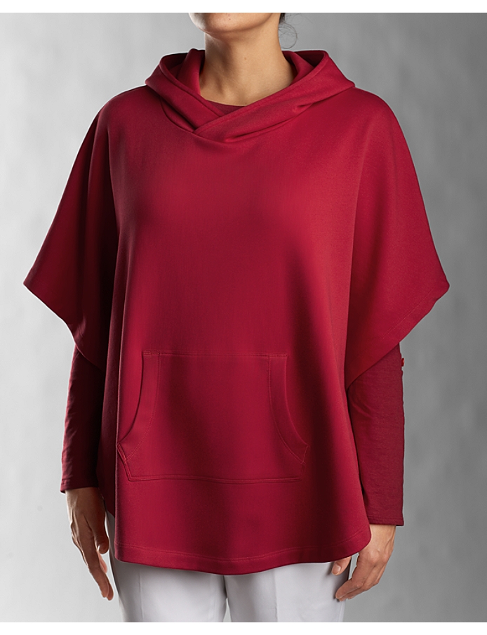 CUTTER & BUCK  LCK02361 - Ladies' Half Sleeve Hooded Poncho