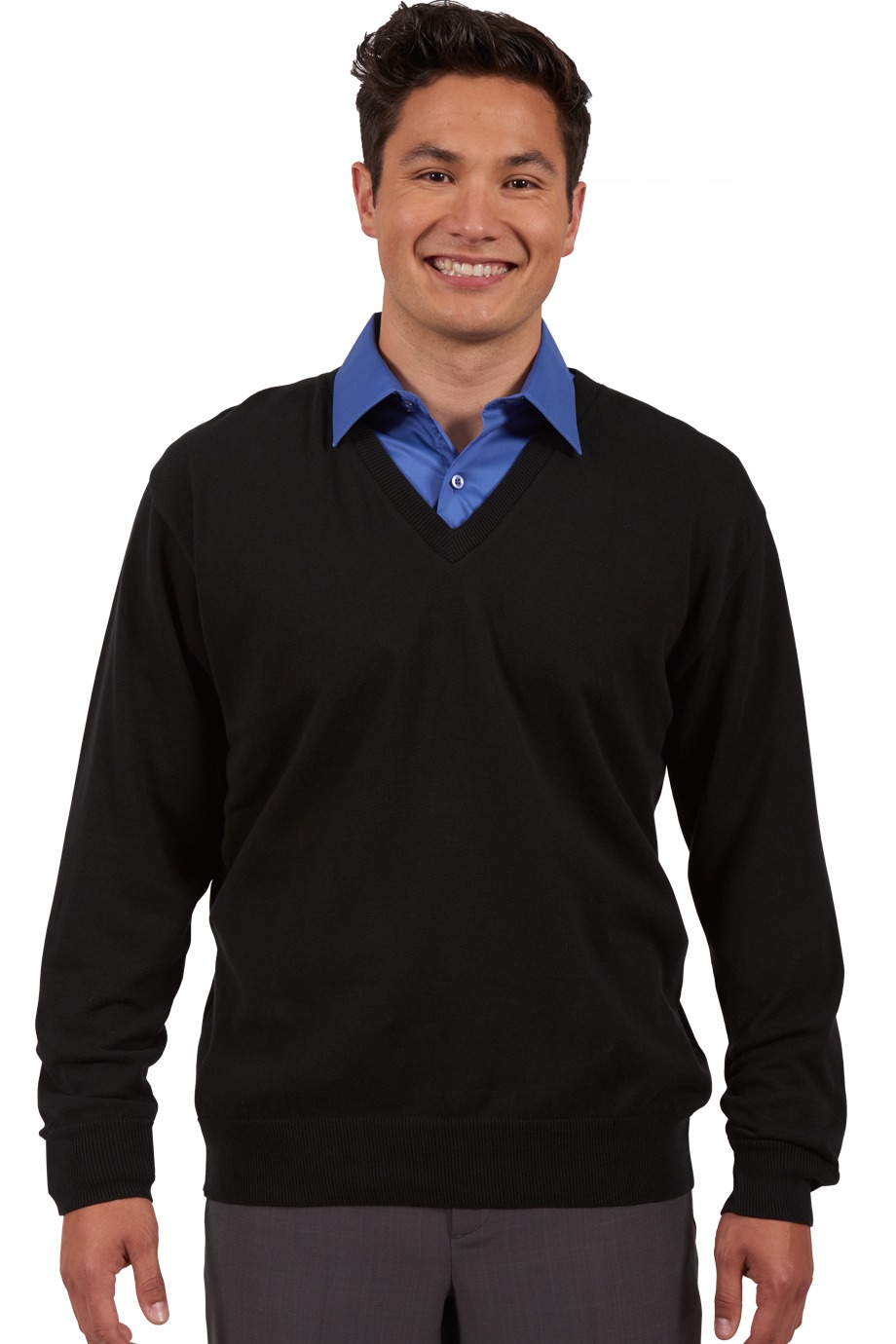 Edwards Garment 4090 - Fine Gauge V neck Sweater