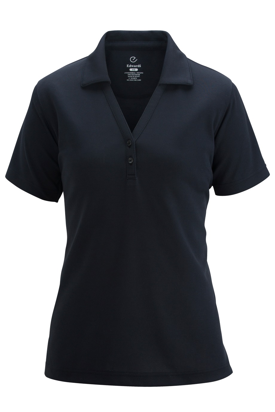 Edwards Garment 5583 - Ladies Johnny Collar Mesh Polo